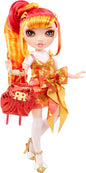 Rainbow High Junior High Special Edition Doll - 23 cm - Laurel De'Vious - Oranje - Modepop