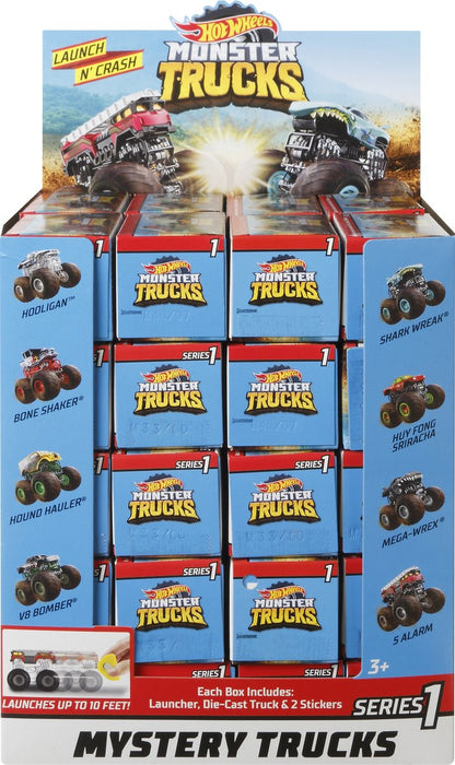 Hot Wheels Verrassingsauto Mystery Truck Jongens Die-cast 4-delig