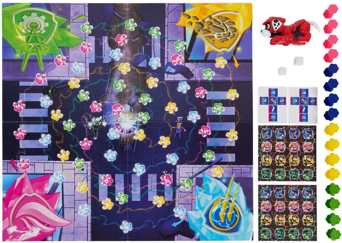 PAW Patrol The Mighty Movie - Meteor Mayhem-bordspel