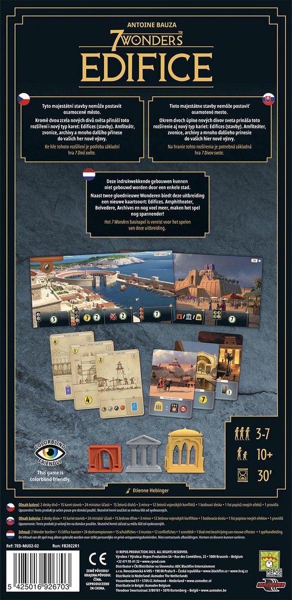 7 Wonders V2: Edifice - Uitbreiding