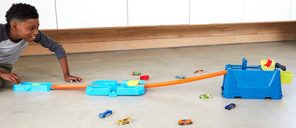 Hot Wheels Track Builder Crash stunt box Speelset
