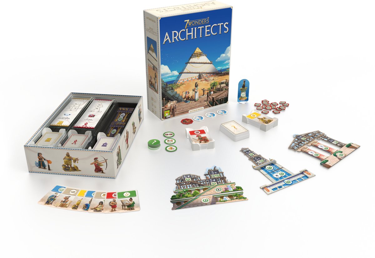 Repos Production 7 Wonders Architects - Bordspel voor 2-7 spelers - 8+ jaar