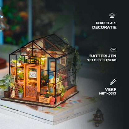 Robotime Miniatuur Cathy's Flower House