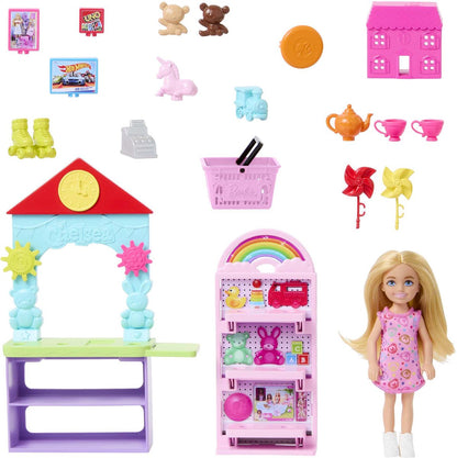Barbie Chelsea Beroepenpop Speelgoedwinkel Speelset