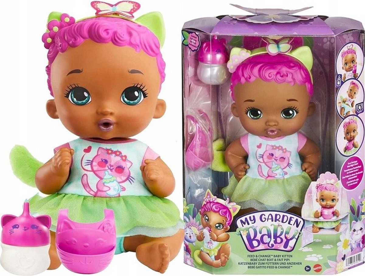 MY GARDEN BABY VOEDEN EN VERSCHONEN Babykitten Pop - Sinterklaas Cadeau - Schoencadeautjes Sinterklaas