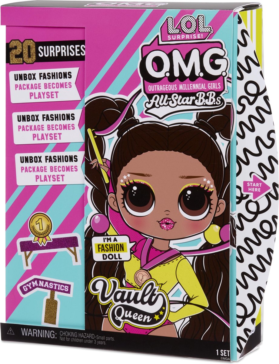 L.O.L. Surprise! OMG Sport Vault Queen Cheerleader - Modepop