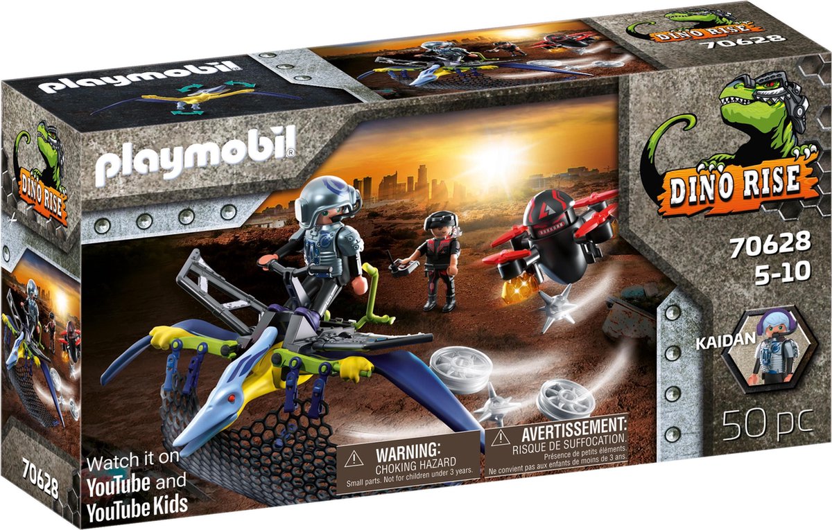 PLAYMOBIL Dino Rise  Pterandon: aanval vanuit de lucht - 70628
