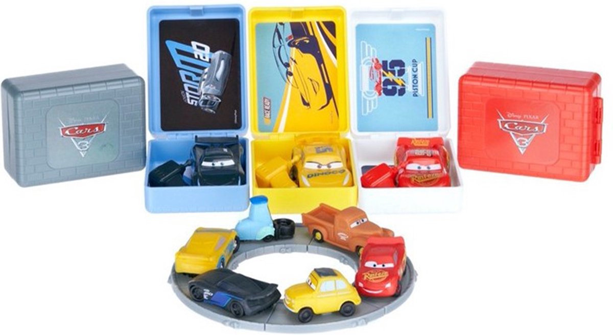 BLINDBAG DISNEY CARS PIT STOP BOX ASSORTI 17X27CM