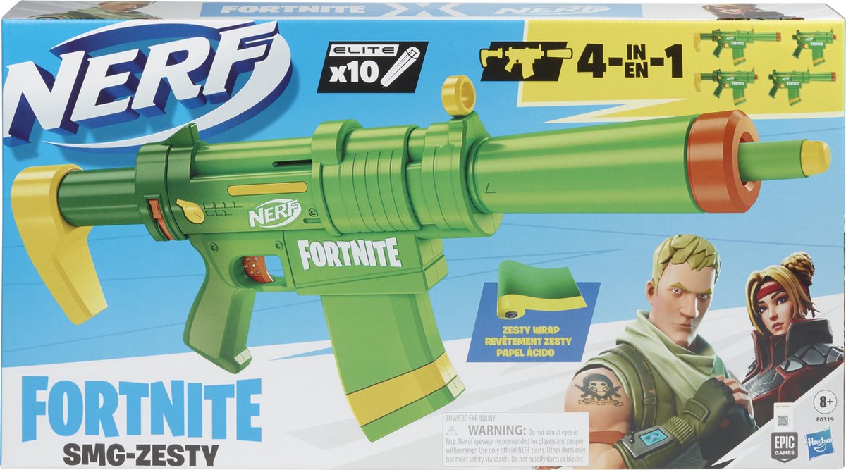 Nerf Fortnite Smg Zesty