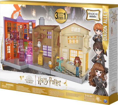 Harry Potter Magical Minis Wegisweg - 3-in-1 Speelfigurenset met licht & geluid
