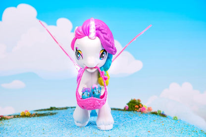 Hatchimals CollEGGtibles - Interactieve Hatchicorn-eenhoorn met slaande vleugels meer dan 60 lichtjes en geluiden en 2 unieke baby's