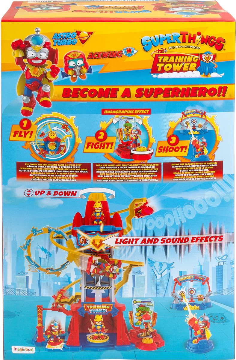 SuperThings Training Tower set met exclusieve figuren