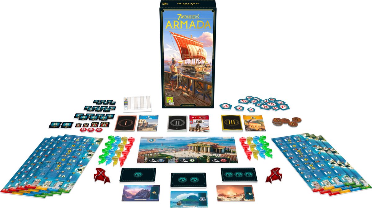 Repos Production 7 Wonders Armada - Uitbreiding voor bordspel - Vloot