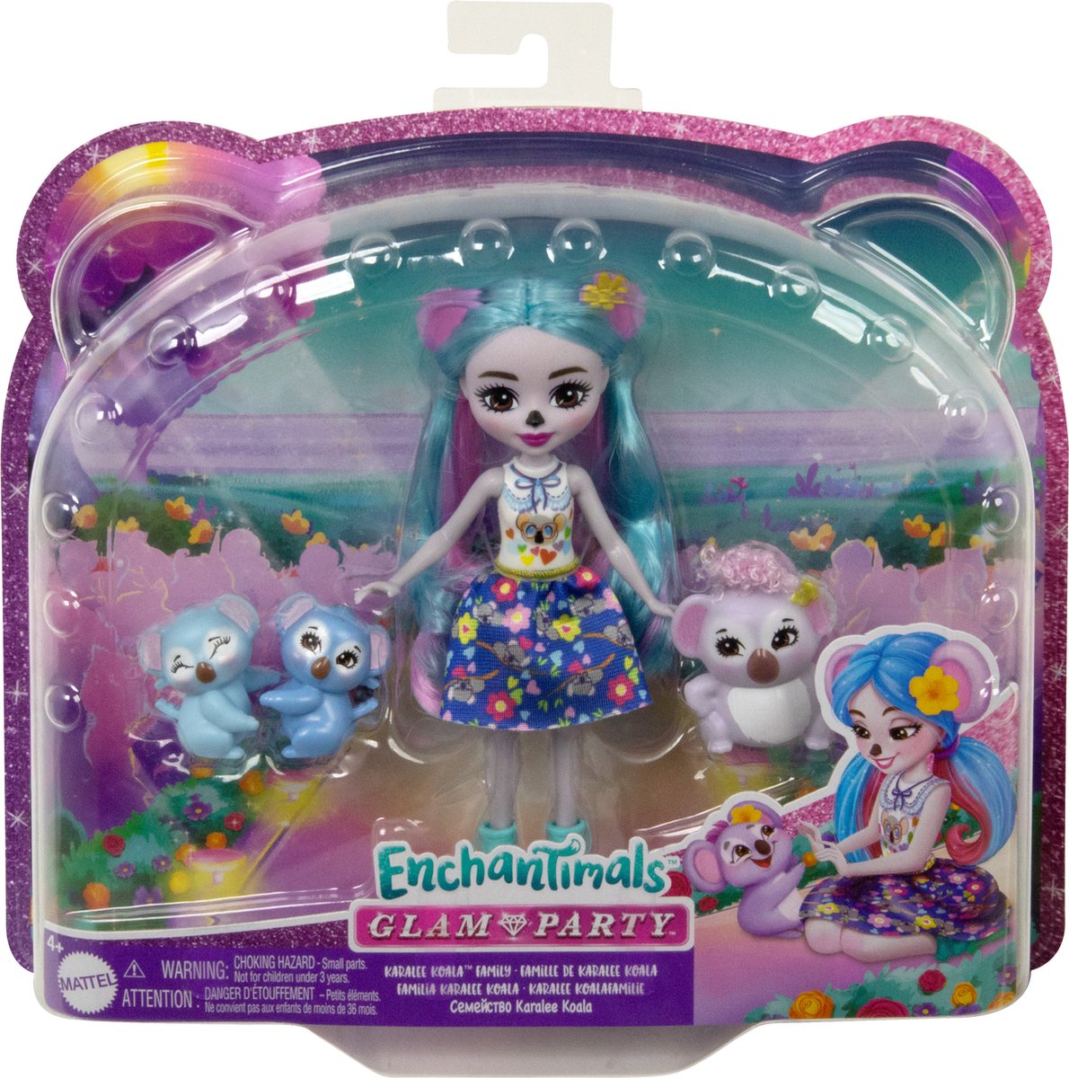 Enchantimals - Chic Feestje - Karalee Koale Familie - Pop