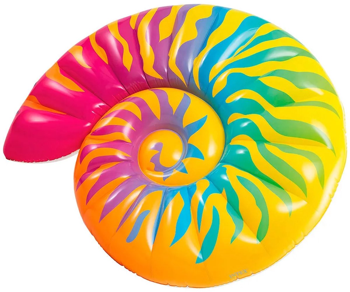 Intex Luchtbed Seashell 157 X 127 X 25 Cm Vinyl