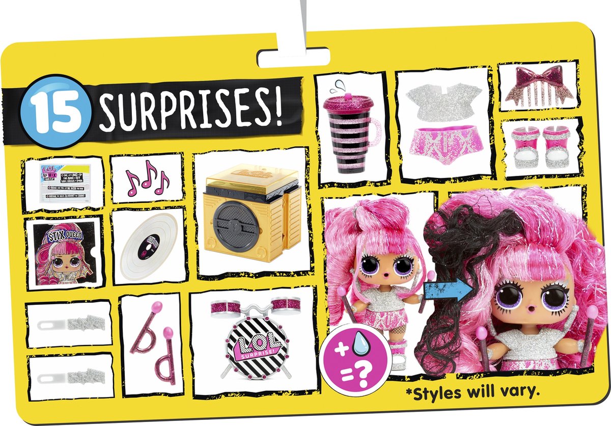 L.O.L. Surprise! Remix Hairflip Tots Serie A - Minipop