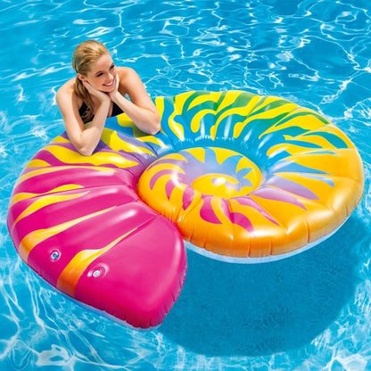 Intex Luchtbed Seashell 157 X 127 X 25 Cm Vinyl