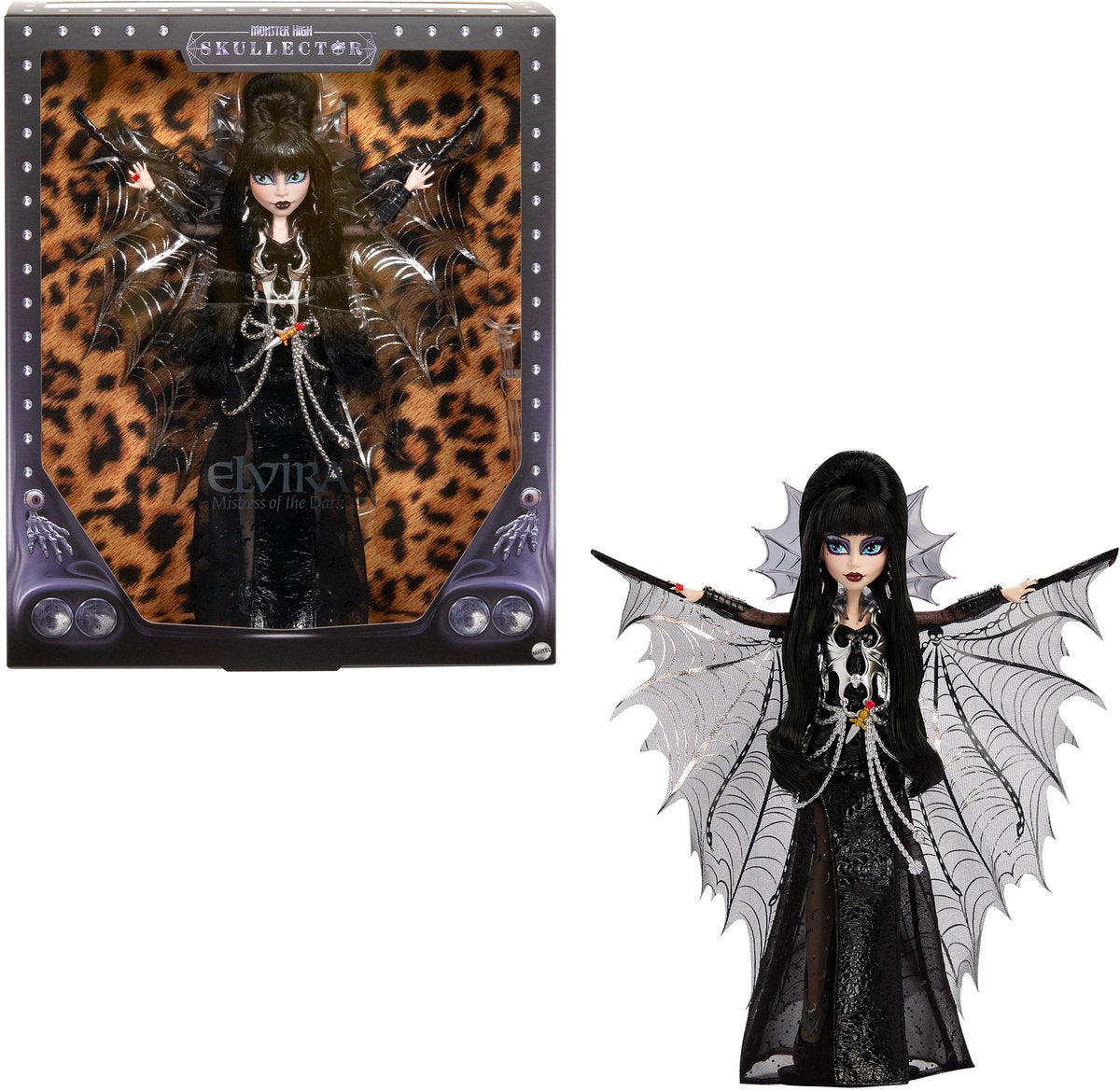 MONSTER HIGH SKULLECTOR Elvira, Meesteres van het Duister Pop