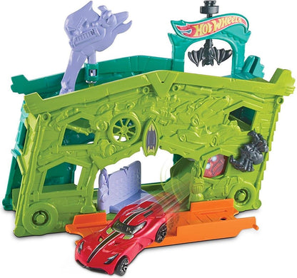Hot Wheels Ghost Garage Racebaan - Hot wheels Autootjes Baan