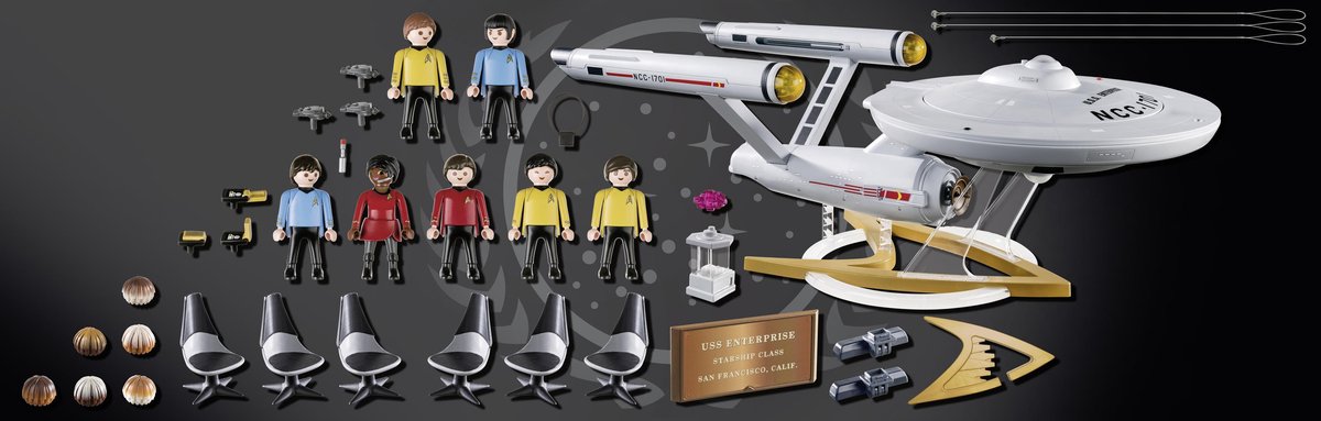 PLAYMOBIL Star Trek U.S.S. Enterprise (NCC-1701) - 70548