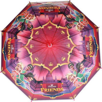 PRINCESS FRIENDS Paraplu -Prinses- 80cm | kinder paraplu | regen | kinderen