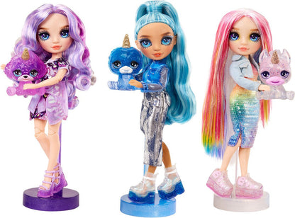 Rainbow High Klassieke Modepop - Verrassingsitem - Met slijmset en diertje