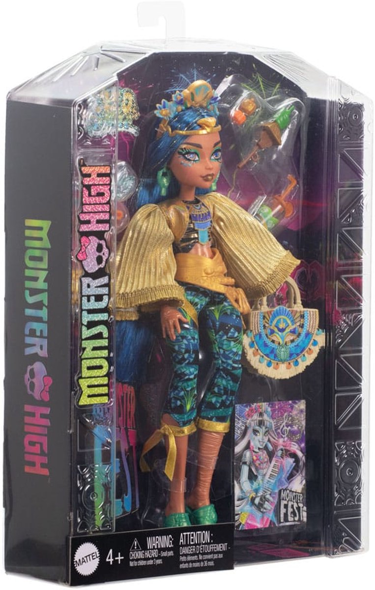 Monster High Fest Cleo-pop Veelkleurig