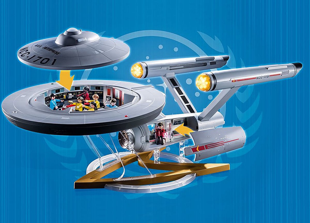 PLAYMOBIL Star Trek U.S.S. Enterprise (NCC-1701) - 70548
