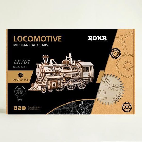 Locomotief hout  LK701