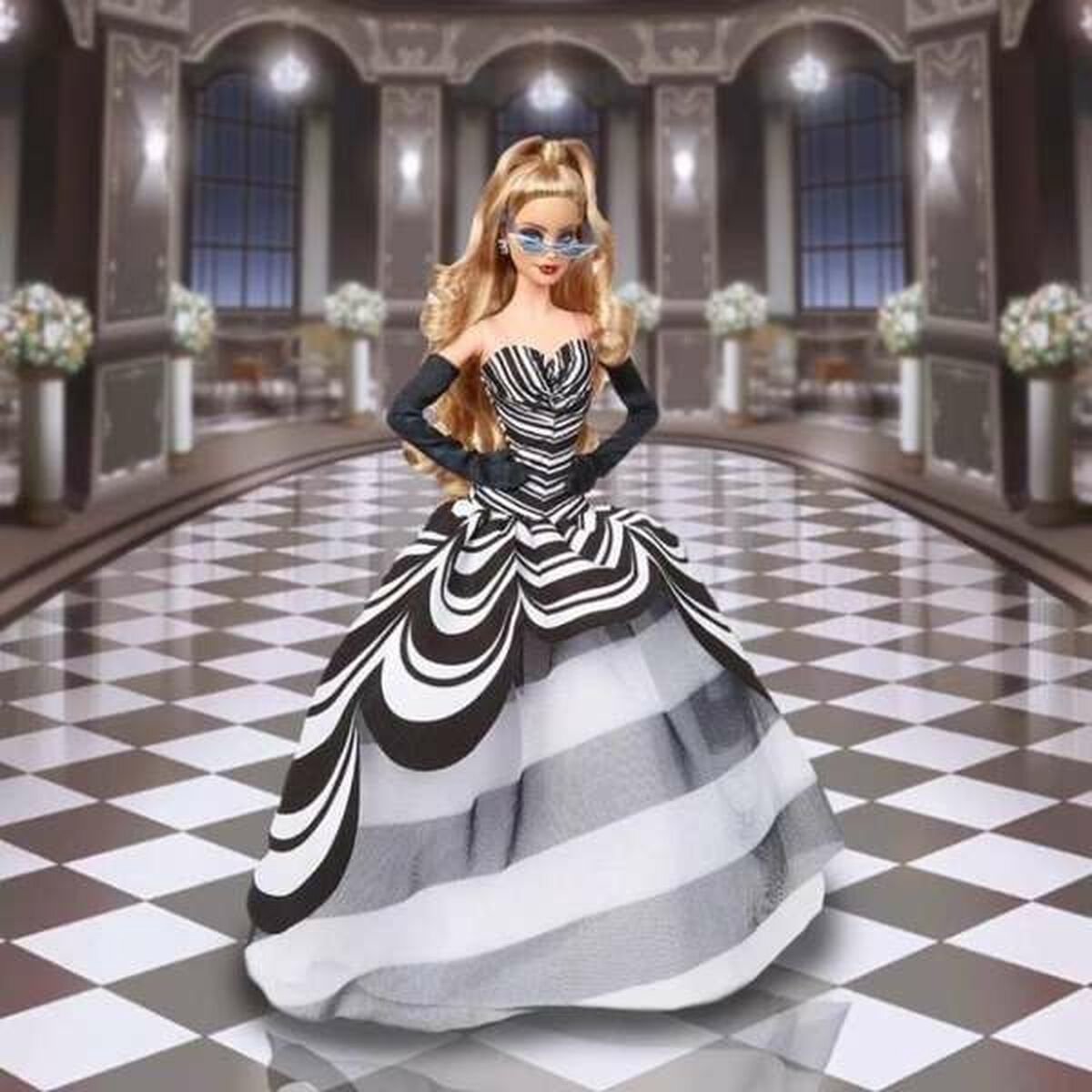 Barbie 65ste Blauwe Saffieren Verjaardag - Modepop
