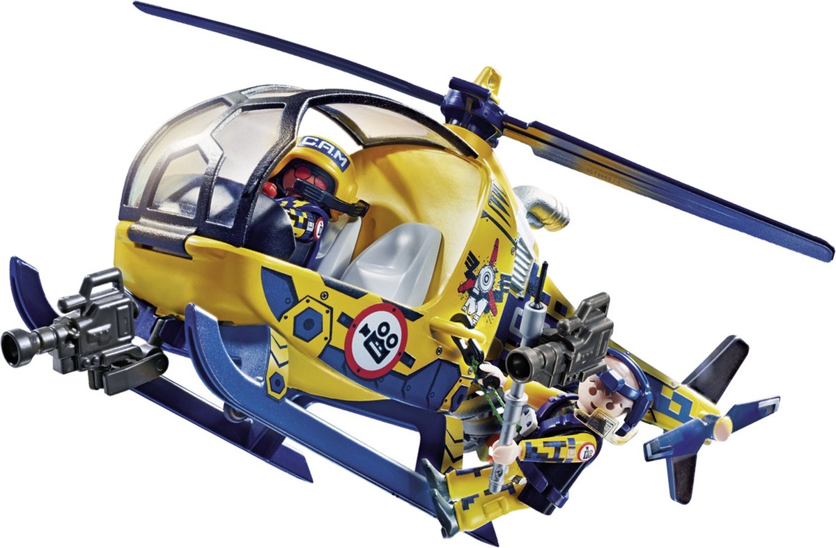 PLAYMOBIL Air Stuntshow filmploeghelikopter - 70833