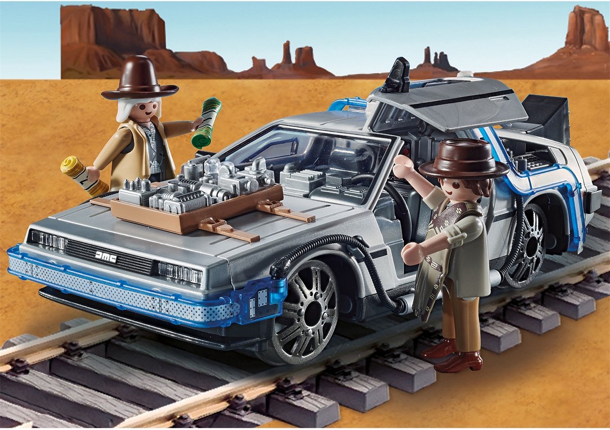 PLAYMOBIL Christmas Adventskalender 2022 "Back to the Future deel III" - 70576