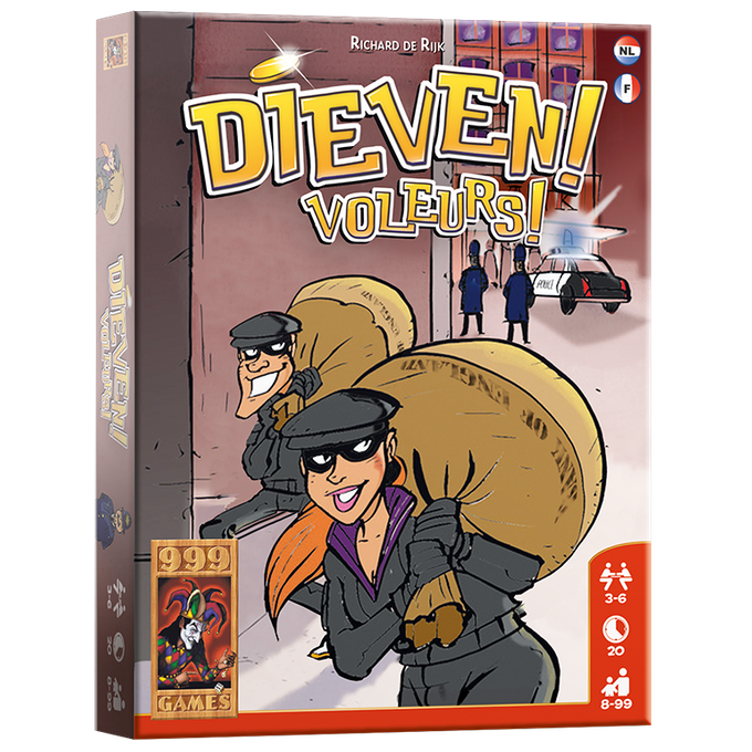 999 Games - Dieven! - Kaartspel