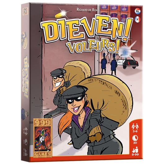 999 Games - Dieven! - Kaartspel