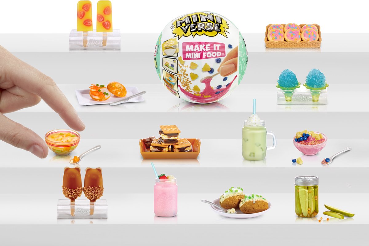 Miniverse Make It Mini Foods - Cafe Series 3A - Knutselset