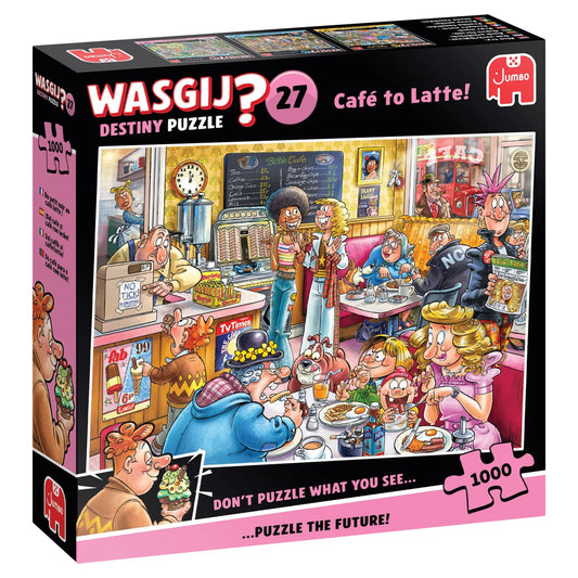 Wasgij Destiny 27 - Van Cafetaria Naar Koffiebar! - 1000 stukjes puzzel - Legpuzzel
