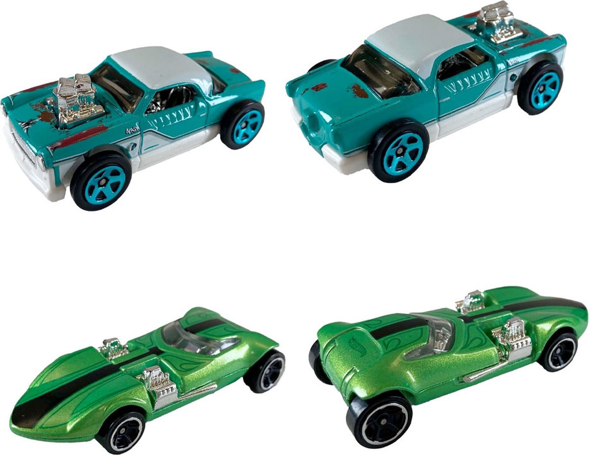 Mattel - Hot Wheels Legends Tour Themed 6 speelgoedvoertuigen
