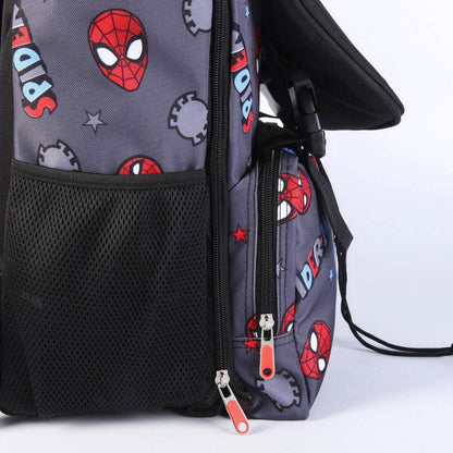 Casual Rugtas Spiderman Zwart (28,5 x 15 x 41 cm)