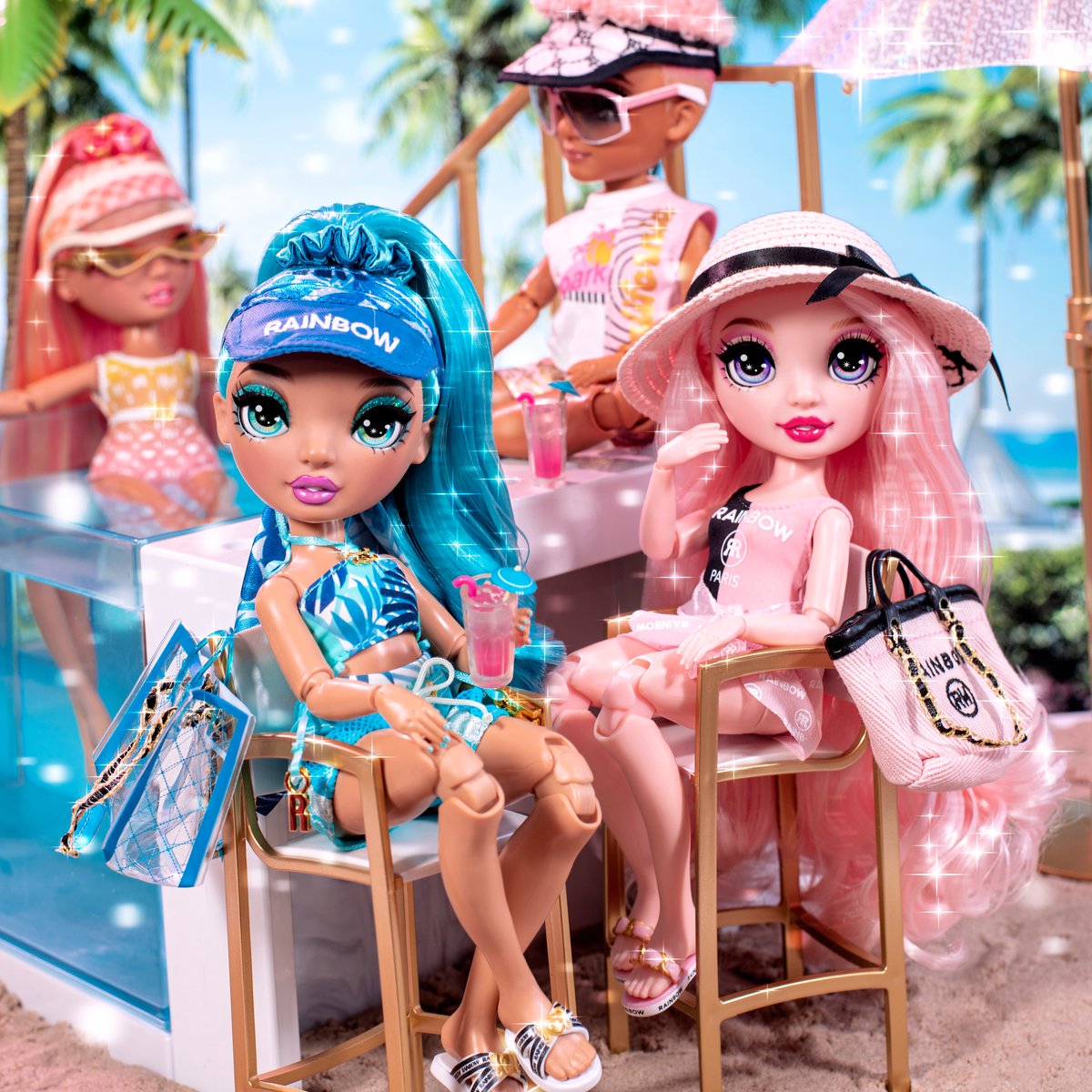 Rainbow High Pacific Coast Finn Rosado - Modepop