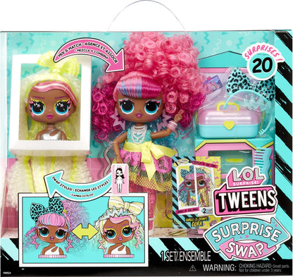 L.O.L. Surprise! Tweens Surprise - 16,5 cm - Swap Modepop - Curls-2-Crimps Cora