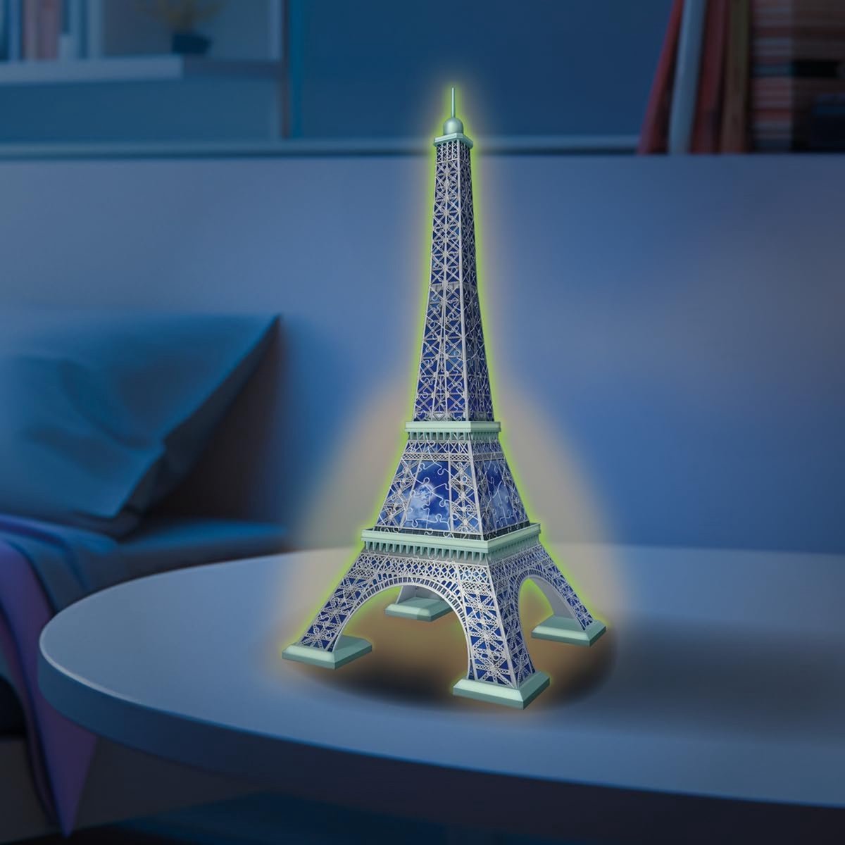 Ravensburger 3D Puzzel Eiffeltoren Glow in the dark - 216 stukjes