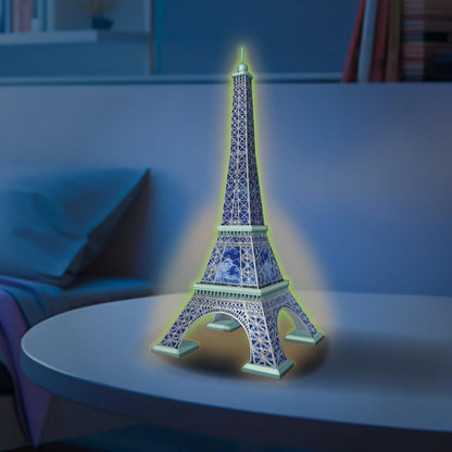Ravensburger 3D Puzzel Eiffeltoren Glow in the dark - 216 stukjes