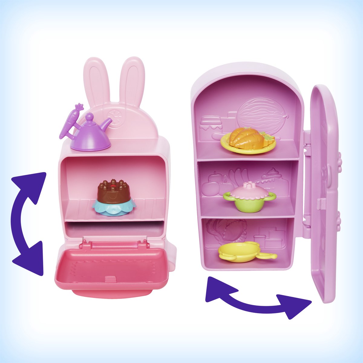 Enchantimals Speelset Bree Bunny Meisjes 15,2 Cm Roze 18-delig
