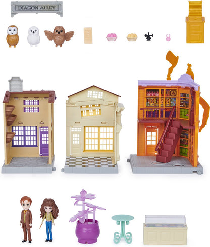 Harry Potter Magical Minis Wegisweg - 3-in-1 Speelfigurenset met licht & geluid