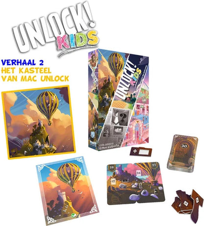 Space Cowboys Unlock! Kids - Escape Room Spel voor 1-4 spelers - 6+ jaar