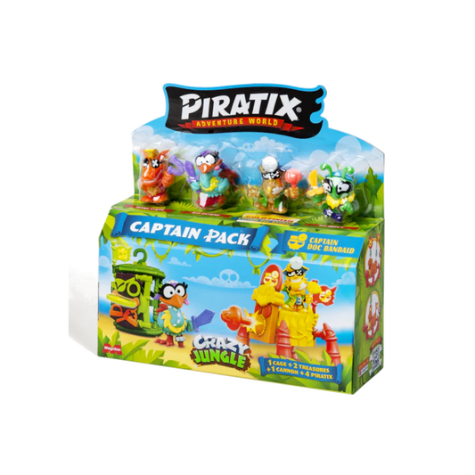 Piratix Gekke Jungle Kapitein Pack