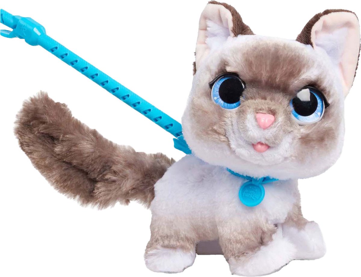 FurReal WagaLots Kitty Kat - Interactieve pluchen Knuffel