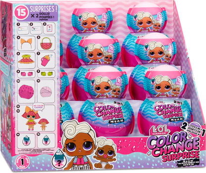 L.O.L. Surprise! 2-in-1 Me & My Lil Sis Color Change - Minipoppen
