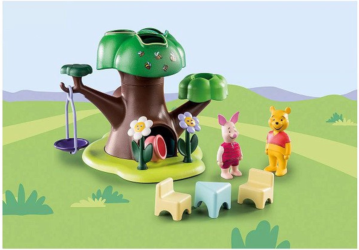 PLAYMOBIL 1.2.3 & Disney Winnie de Poeh Boomhut - 71316