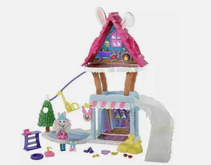 Enchantimals Hoppin' Ski Chalet Speelset